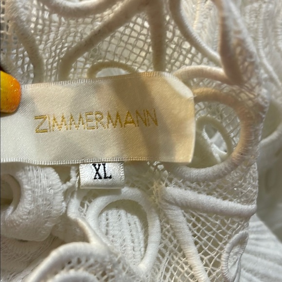 Lace glassy bubble linen wedding ivory gown size XL - Picture 8 of 12